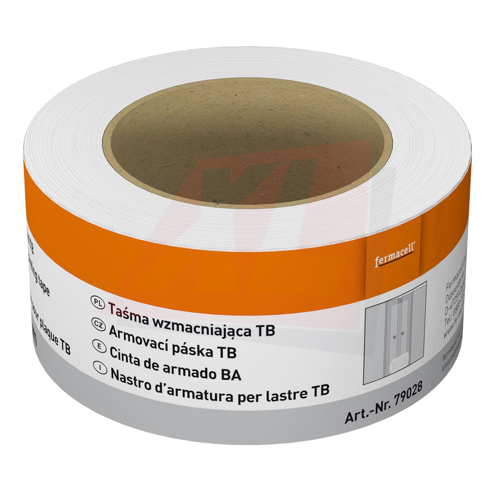 FERMACELL GAASBAND AK 60MM BREED ZELFKLEVEND | ROL