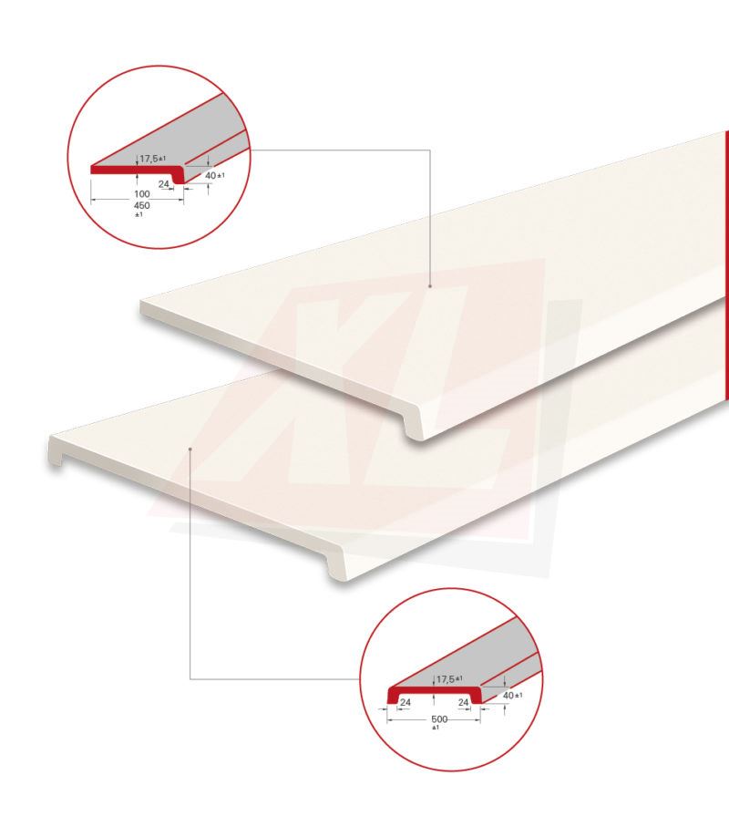 MONO VENSTERBANK 40X100 XXX 2750MM